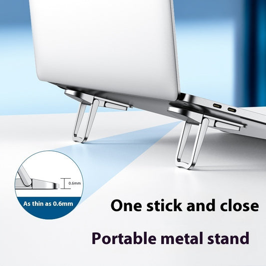 Laptop Stand Folding Storage And Carrying Invisible Paste Bracket